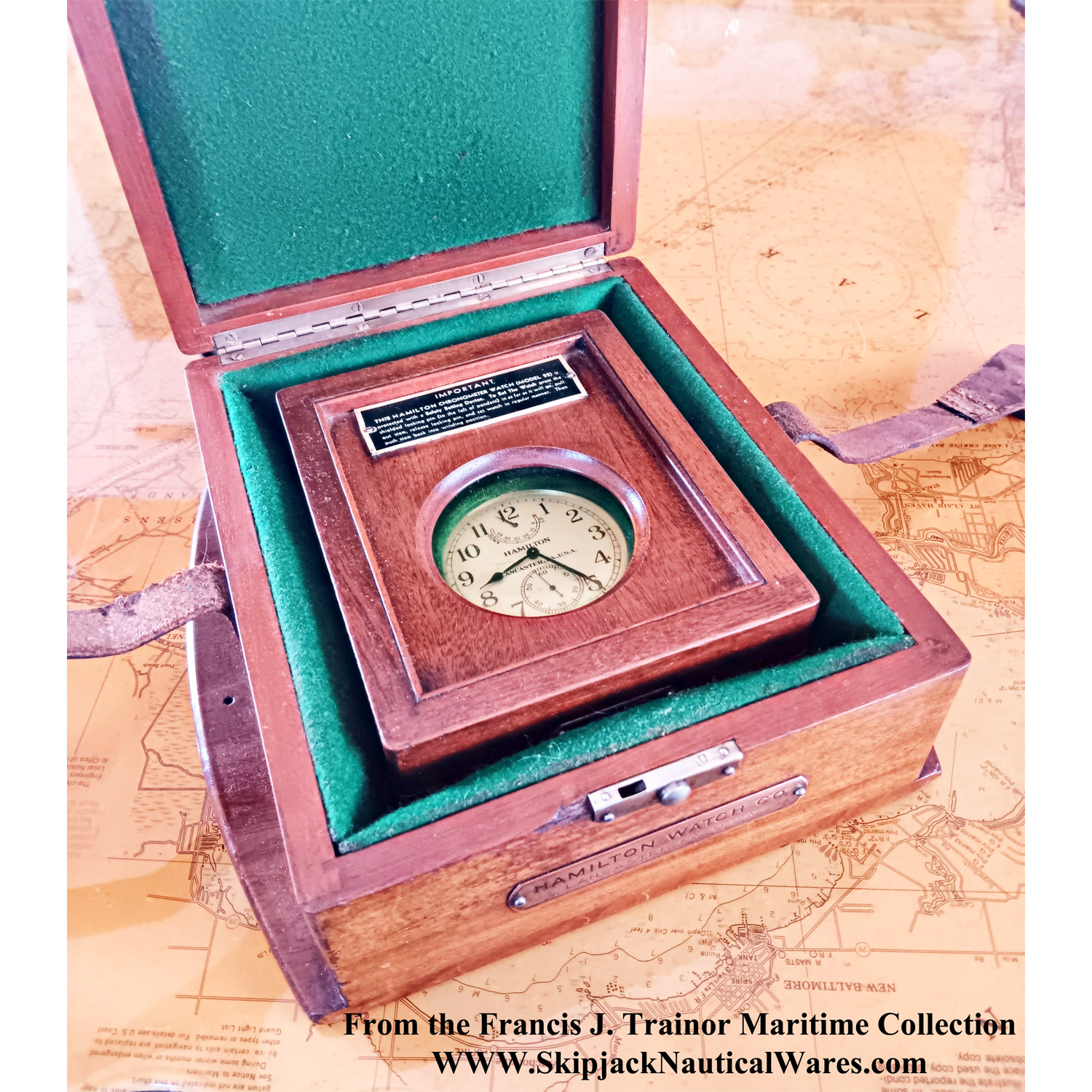 Marine pocket watch top